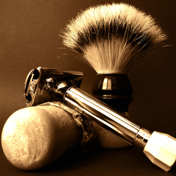 imgagem de utensílios de uma barbearia
