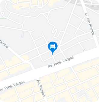 Imagem da localização no map do gap do itau